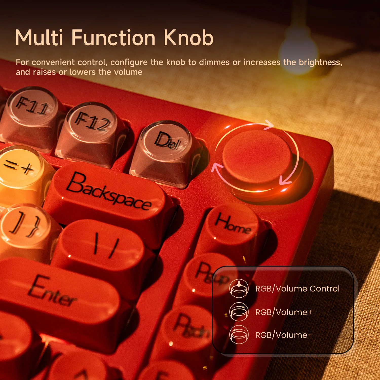 AKKO 5075 X Veekos K75 ゲーミングメカニカルキーボード 75% RGB 3/5