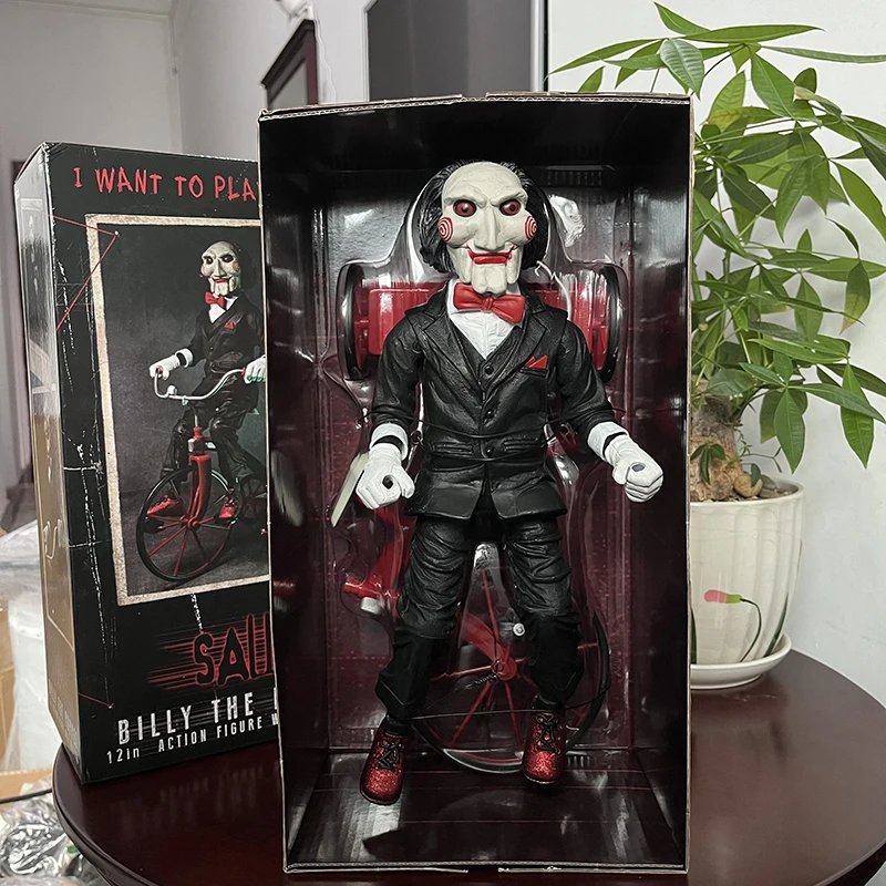 Billy The Puppet Costume Head Knockers Figures - Saw - Billy