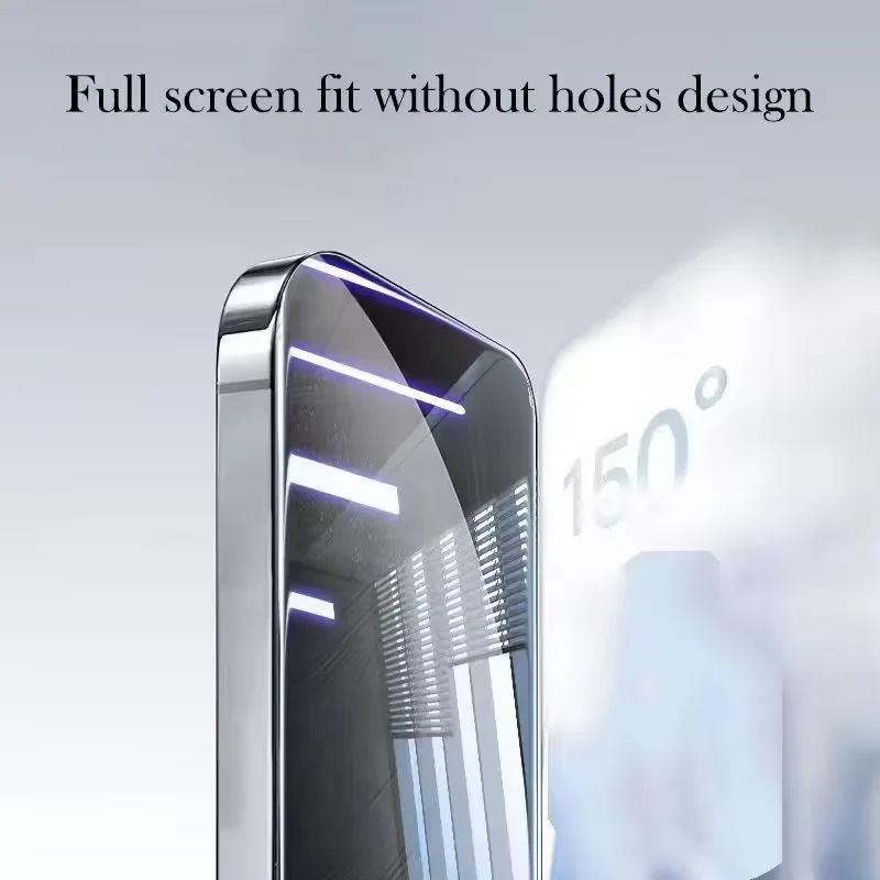 2-Pack Privacy Tempered Glass Anti-Spy Dust-Free Installation Screen Protector