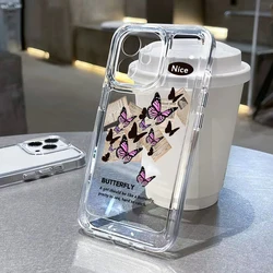 Butterfly Pattern Soft Phone Case Cover for SamsungA15 4G 5G (TA80)