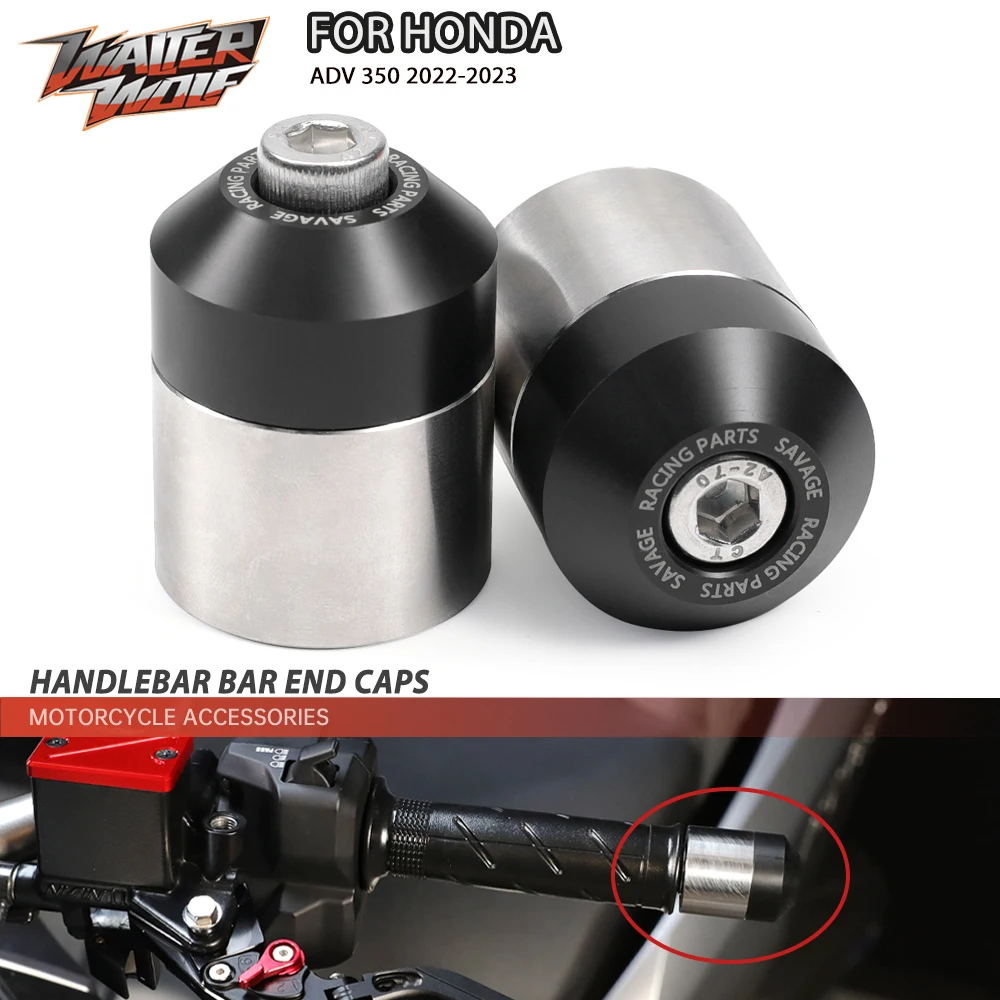 

Handle Bar End Caps Protector For HONDA ADV 350 2022-2023 Motorcycles Accessories Handlebar Weight