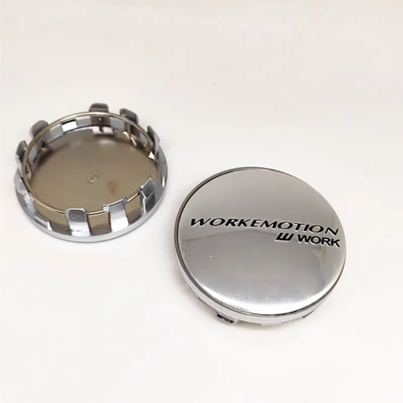 Work Emotion Wheel Center Cap Hub Cover 4pcs 59mm 55mm Auto Rims Dust Proof Hubcaps Emblem Car Styling