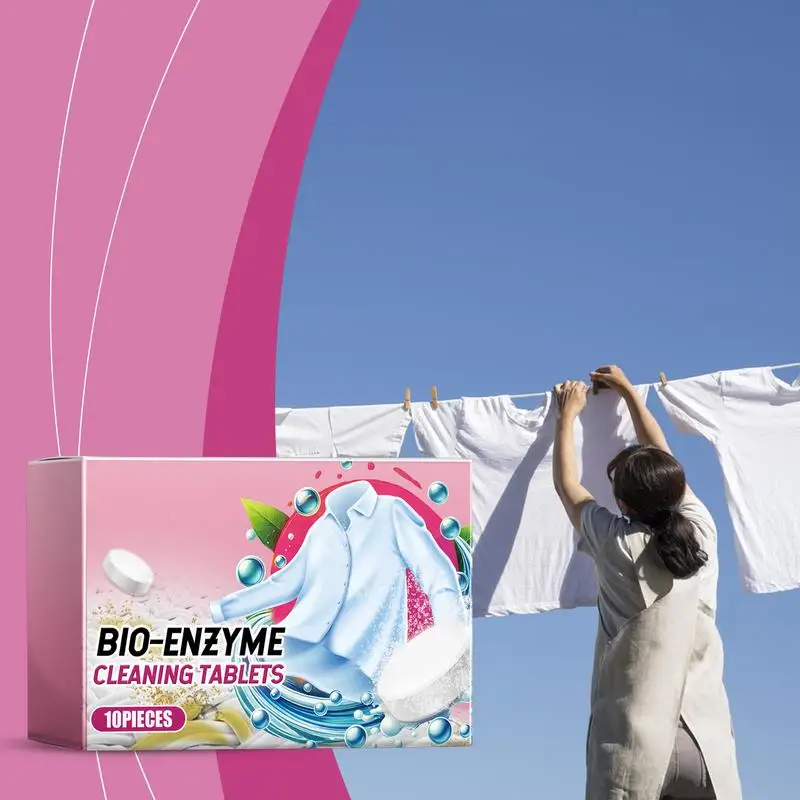 Fabric Stain Removal Tablet Kitchen Clothing Oil Stain Tablet Kitchen Clothing Oil Yellow Dirt Remover Yellow
