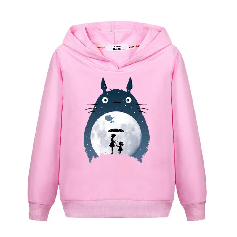 Fashion Cartoon New Cotton Sweatshirt Long Sleeve Autumn Winter Hoodie Kids Printed Chinchilla Pullover Sudaderas 2022 oversized children's hoodie