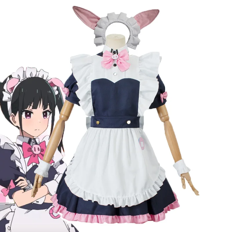 

Anime Cosplay Wahira Nagomi Maid Women Costume
