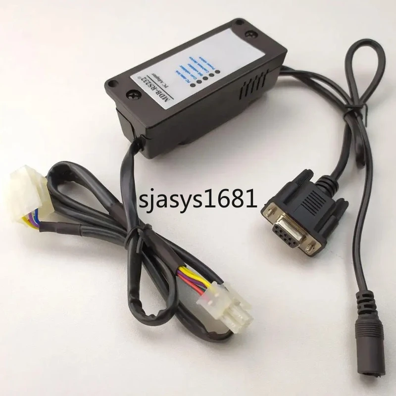 MDB 결제 장치를 PC로 연결하기 위한 MDB-RS232 어댑터 박스로, MDB 코인 검증기 데이터를 PC RS232로 변환합니다.