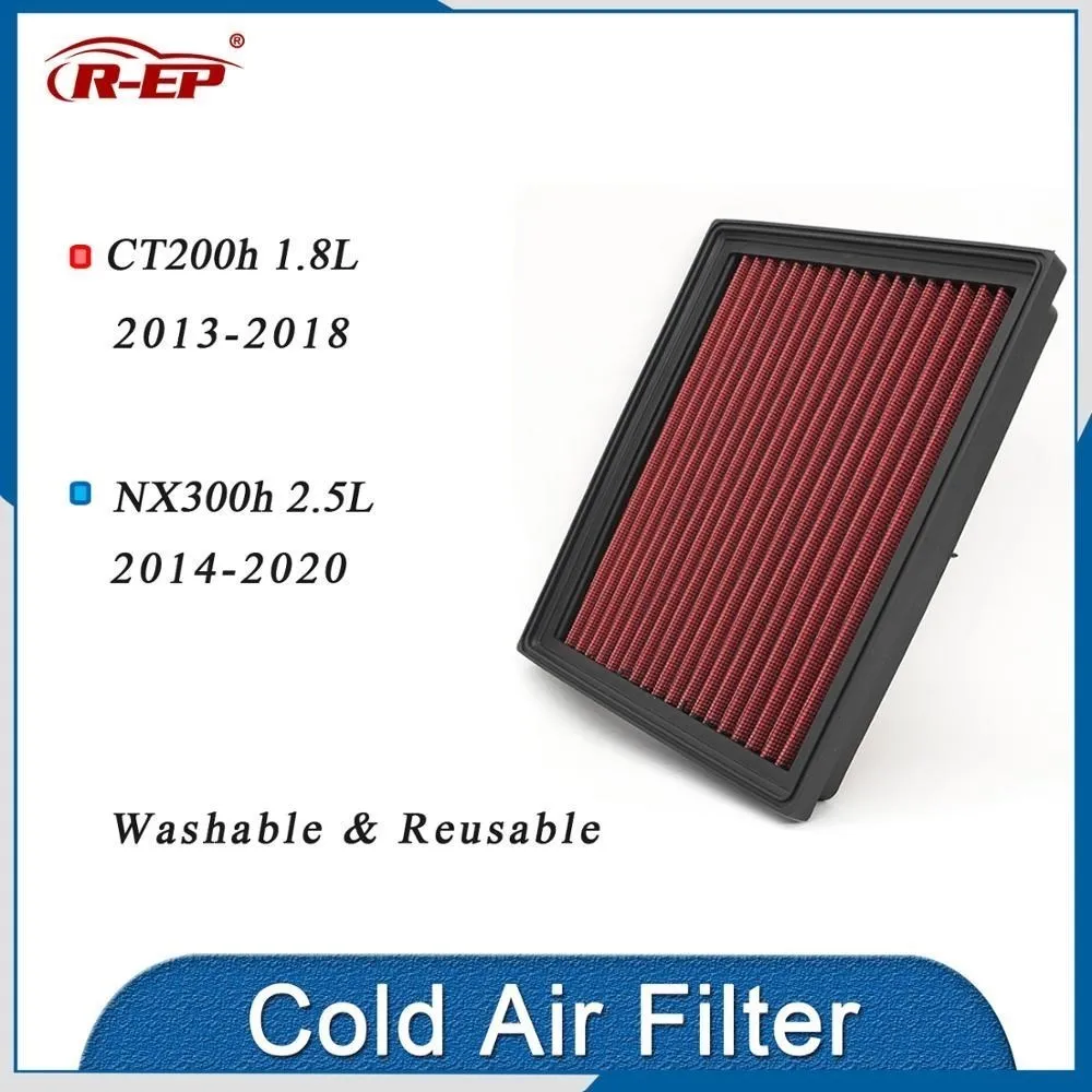 Rep High Flow Air Filter Fit For Lexus Ct200h 1.8l Nx300h 2.5l