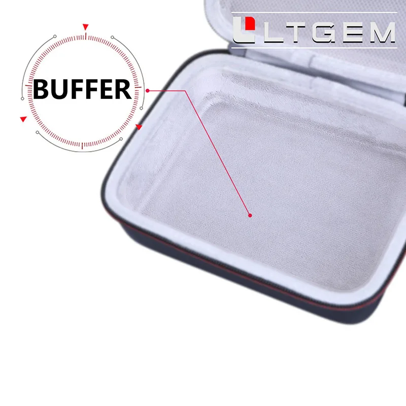 Durable EVA Hard Case for 2-Channel Sound Card - Protective Carrying Storage Bag