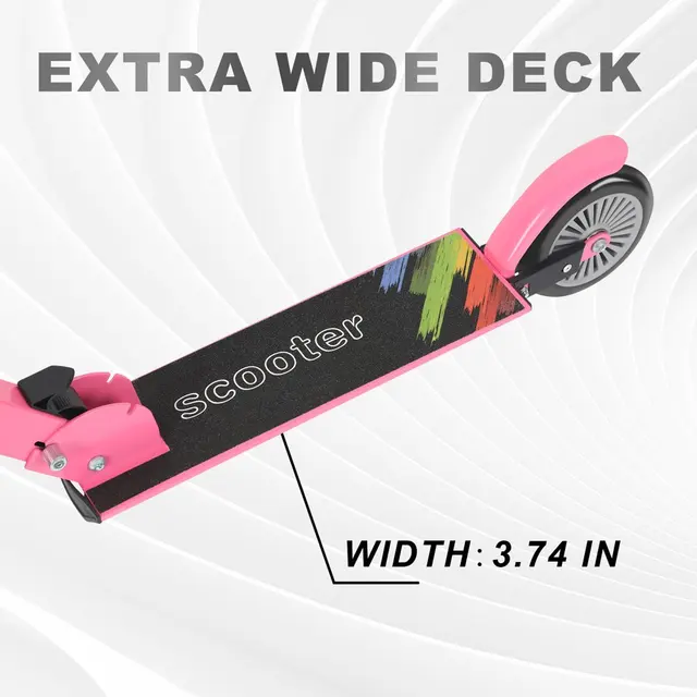 Adjustable Kick Scooter for Girls Ages 6+ 5