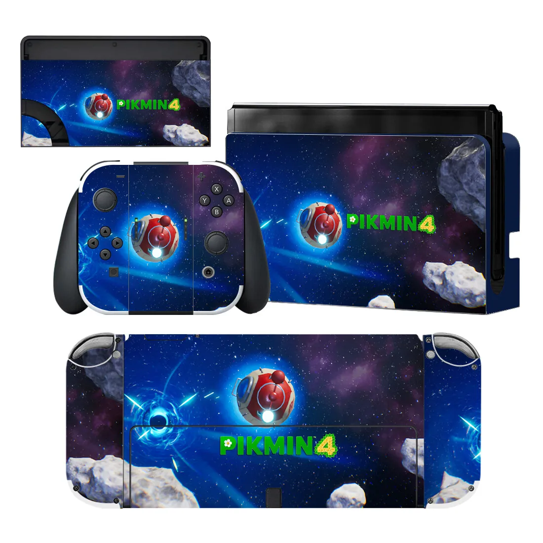 Game Pikmin Skin Cover Sticker Decal for Nintendo Switch OLED
