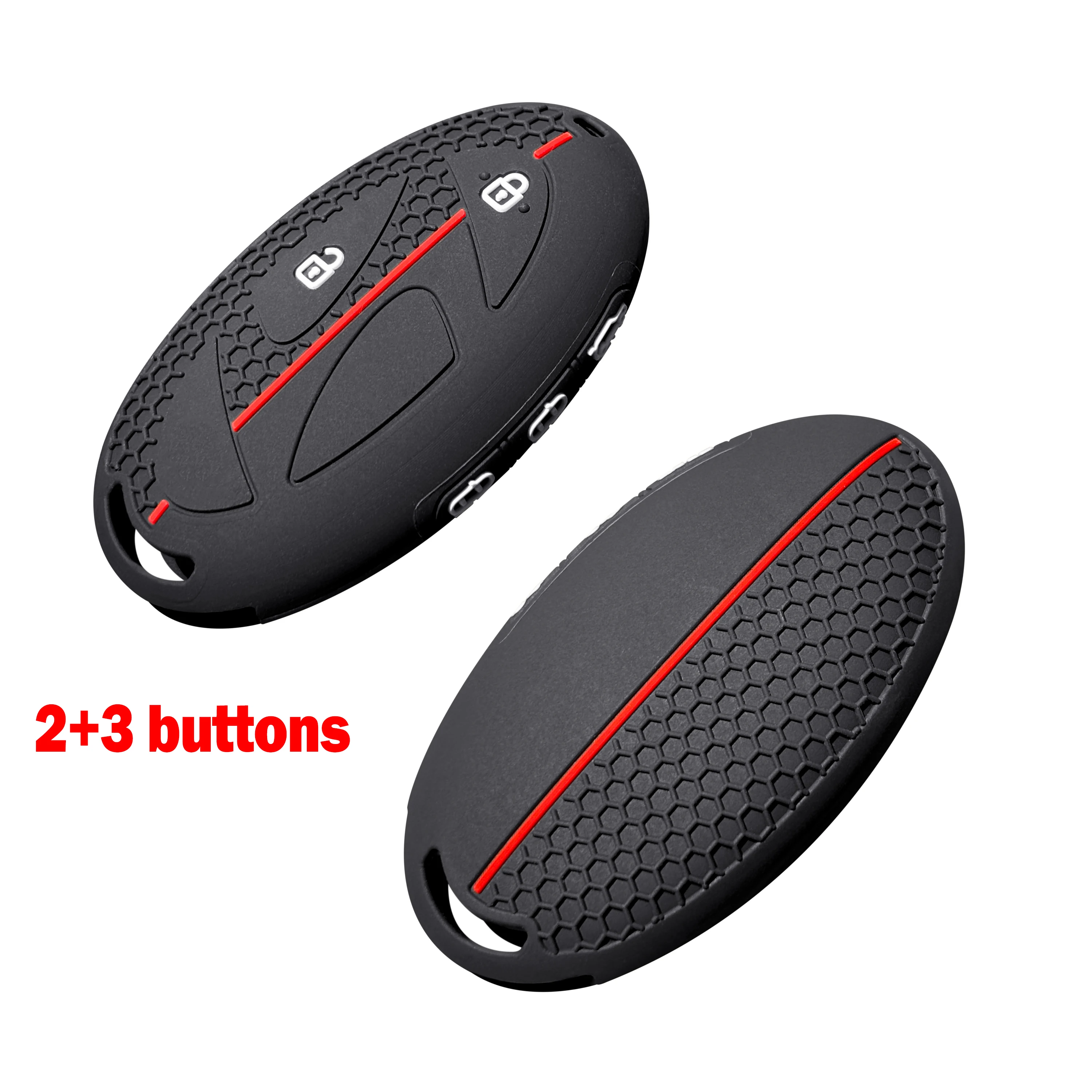 Premium Silicone Key Cover | Stylish Car Key Protector & Accessory with Chain