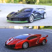 1:18 Rc Car Boys Toy 4Ch Remote Control Racing Cars with Led Light Radio-Controlled Drifting Vehicle Electric Model Kids Gift 2
