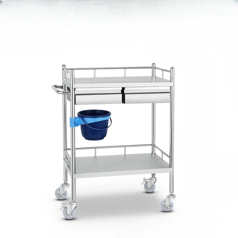 

Stainless Utility Salon Trolley Medical Drawers Storage Tool Salon Trolley Tattoo Cart Auxiliar Salon Furniture