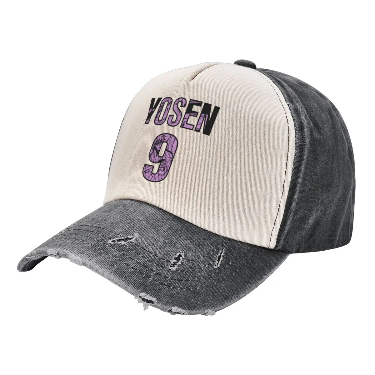 

Yosen #9 - Murasakibara Baseball Cap beach hat fishing hat Rave Baseball For Men Women's