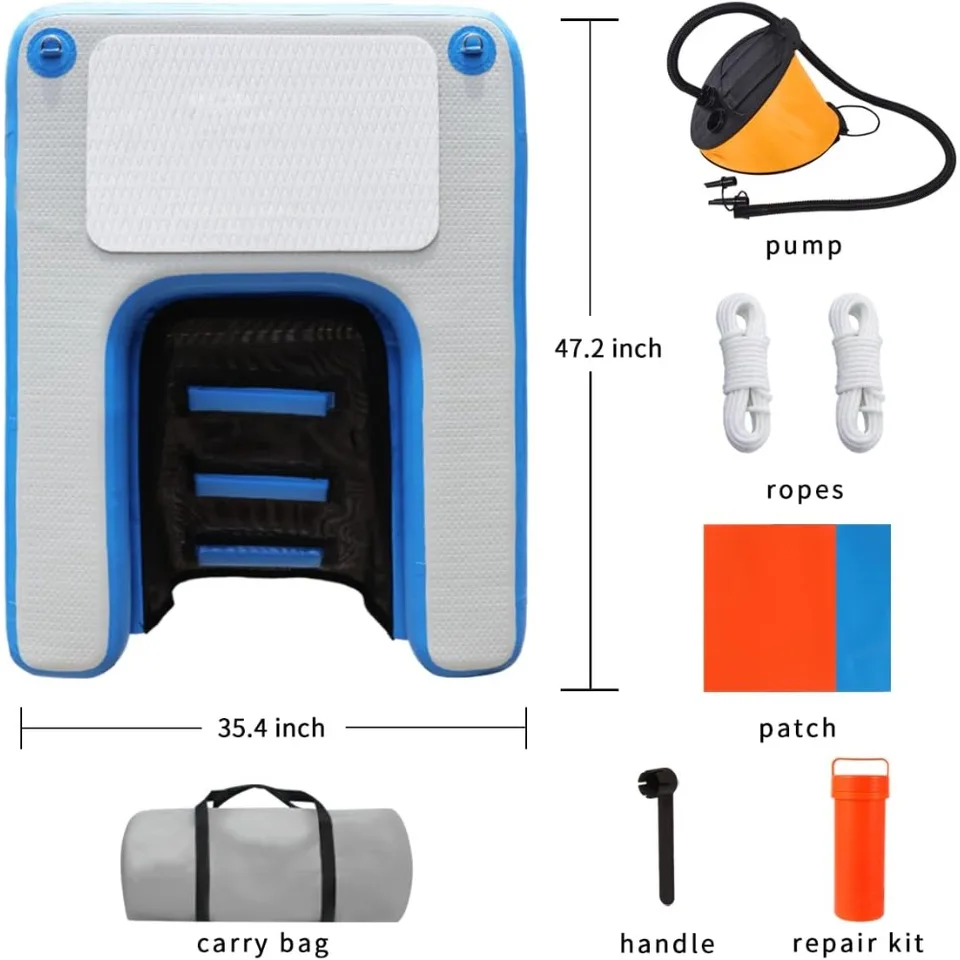 Inflatable Dog Ramp for Water Activities