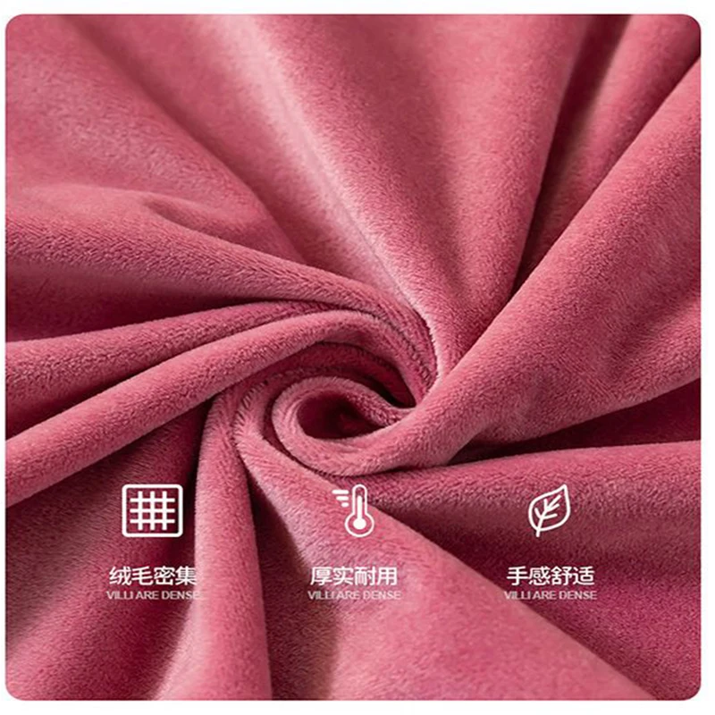 Soft Velvet Fitted Sheet with Elastic Bands Non Slip Adjustable Mattress Covers for Single Double King Queen Bed 160x200cm 3