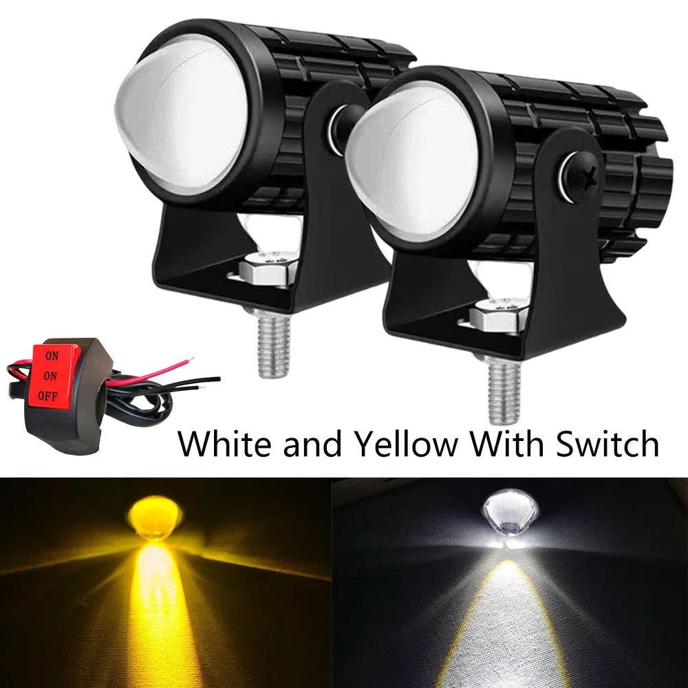 Fari Moto Aggiuntivi Faretto Led Per Suzuki Intruder 1400 Intruder Vl 1500 Gsx750F Gixxer Bandit 1250 Gsxr 1000 K8