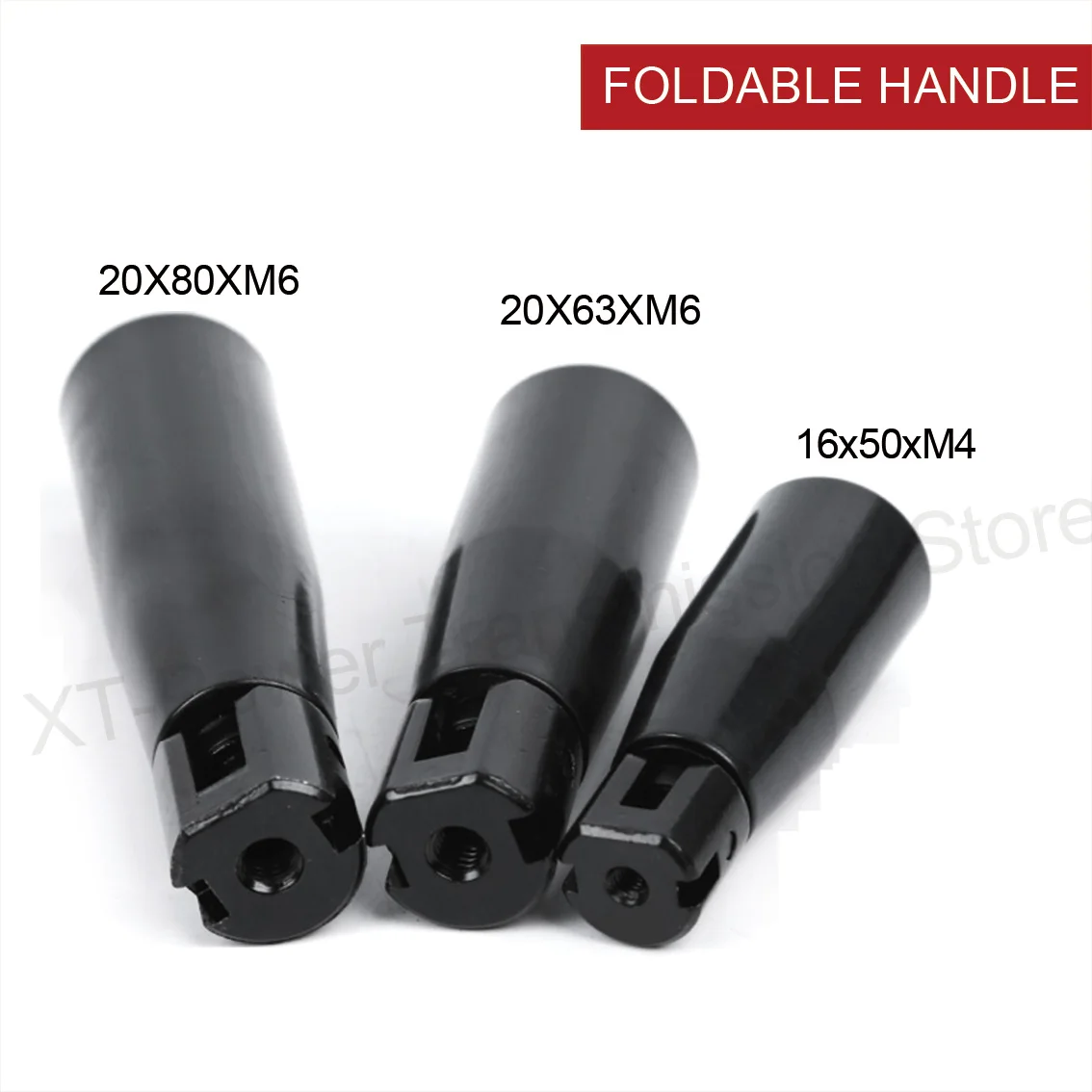 1/2/3/5Pcs 16x50xM4 20x63xM6 20x80xM6 접이식 회전 핸드휠 핸들 밀링 머신 도구 베이클라이트 핸들 길이 50/63/80mm