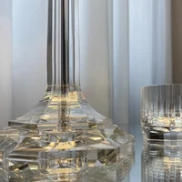 Lampe de Table moderne lampe de bureau en cristal lampes sur pied nordiques salon Luminaria lampes déco salon W30CM H42CM 6