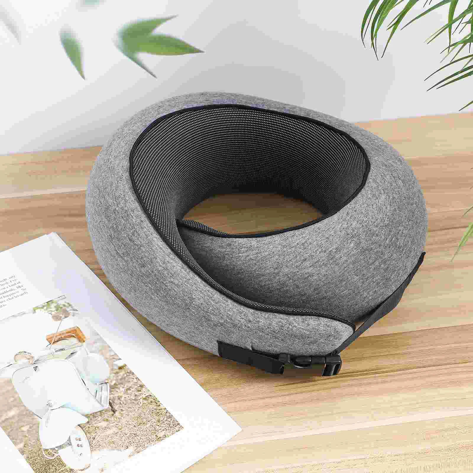 U-shaped Travel Pillow For Plane Airplane With Case Airplanes Neck Headrest Car Pillows 6