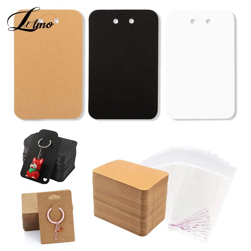 

100 шт., картонные витрины для ключей