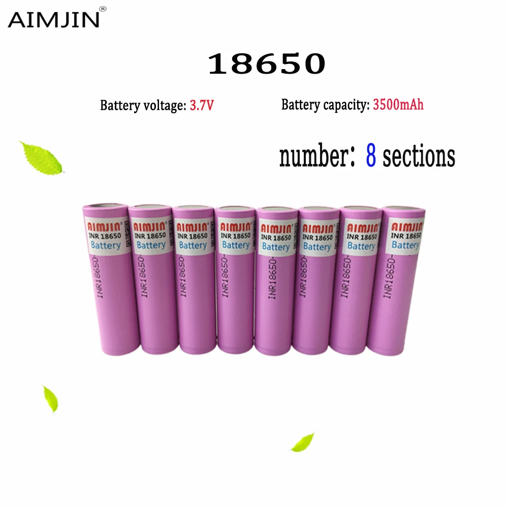 18650 35E 3500mAh 3.7V 25A Lithium-ion battery For 18650 De Haute