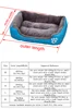Colorful Warm Dog Kennel, Pet Mattress, Comfortable and Breathable Sleeping Bed for Large, Medium and Small Dogs 6