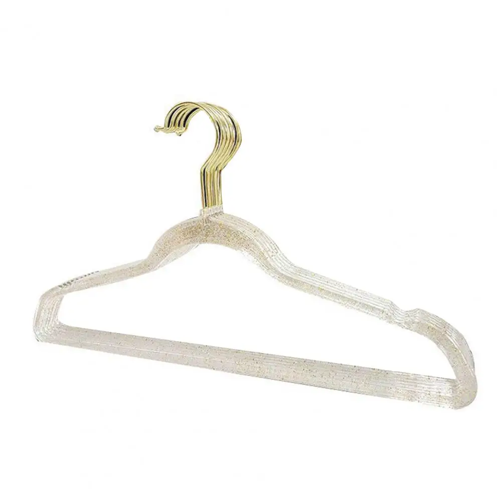 

Metal Hook Clothes Hanger Sturdy Clothes Hanger Durable Anti-slip Clothes Hangers Space-saving Solution for Bedroom Wardrobe