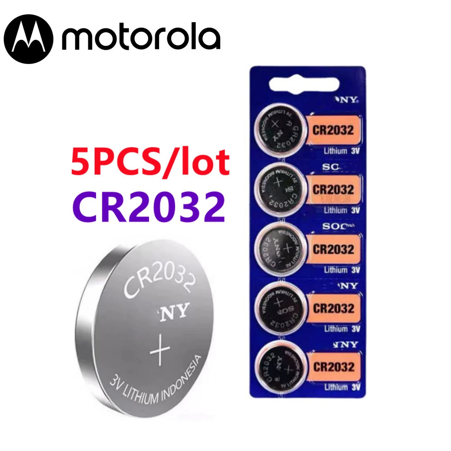 5pcs For Sony CR2032 CR 2032 DL2032 ECR2032 Lithium Battery Watch Toy