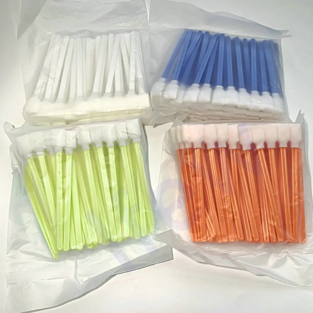 Printer Cleaning Cotton Swab Foam Print Head Cleaning Kit Stick DTF Uv Sponge Stick Industrial Solvent Ink Cleaner Tool