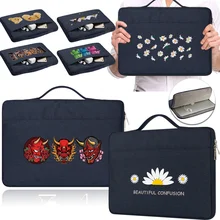 

Water Proof Laptop Bags 11/13/15 Inch Case for Macbook Air Pro 2020 2019 Mac Computer Fabric Sleeve Cover Accessories HandleBags