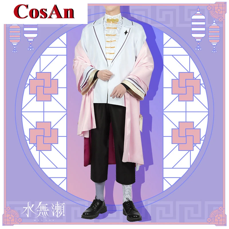 

CosAn Anime Vtuber Minase Rui Cosplay Costume Neo-Porte Fashion Combat Unifom Activity Party Role Play Clothing Custom-Make