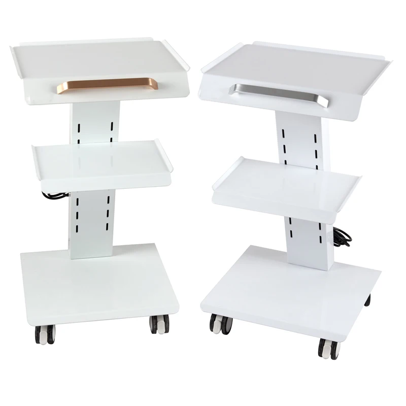 

dentistry Trolley cabinet 3 layer metal tool car with wheel