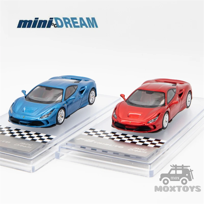 Minid ream 1:64 f8 Tributo Metallic rot/blau Druckguss Modell auto