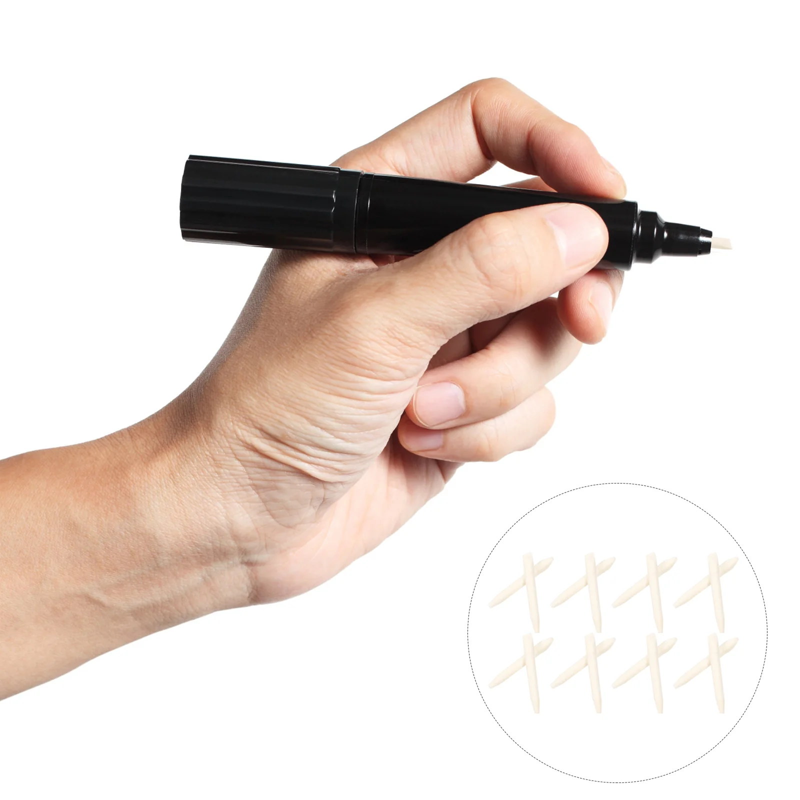 

50 Pcs Marker Refill Lengthen Pen Tips Paint Multifunction Oil Painting Points Fiber Pens Nibs Convenient Student