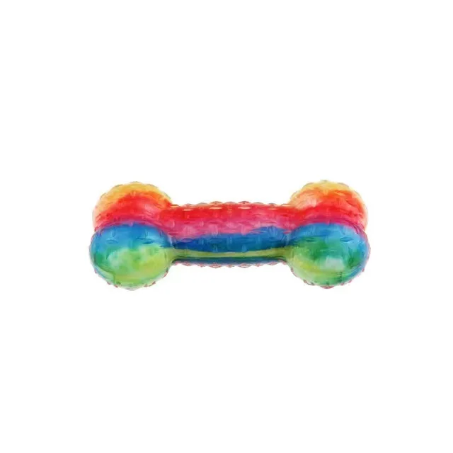 Gigwi Dog Toy G-BLINK Series Bite Resistance Bouncy Pet Chew Toy Small/Medium Dog Molar Bite Resistant Sounding Toy Pet Supplies 5