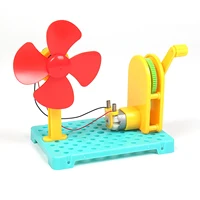 Funny Science Physical Experiment Hand Crank Generator Model