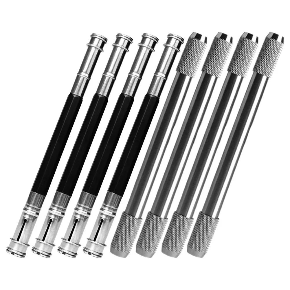 

8 Pcs Pencil Extender Lengthen Tool Metal School Supplies Lengthener Holder for