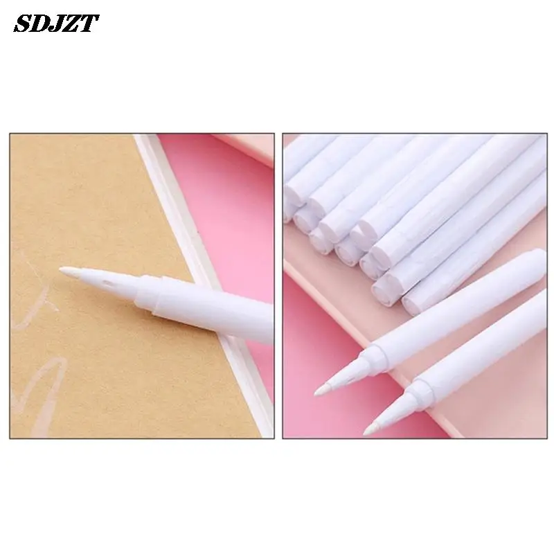 White Liquid Chalk Marker Pen Used on Glass Windows Chalkboard Erasable Art Supplies for Artist 5pcs white marker pens pen marker markers pen marker pens marker pen art marker pens art markers liquid chalk markers paint marker pens