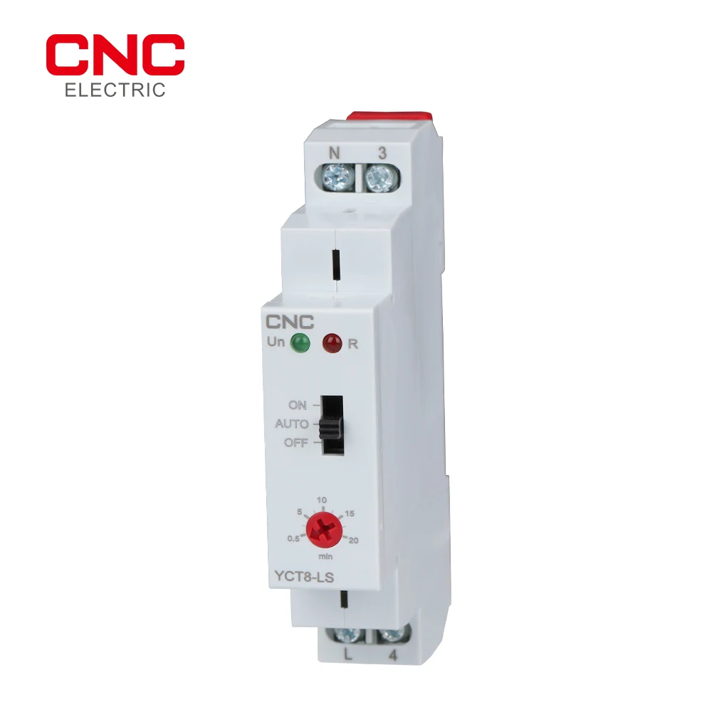 CNC 16A AC 230V Multifunction Timer Relay 50/60Hz Din Rail Time Delay Relay Status is Indicated by LED