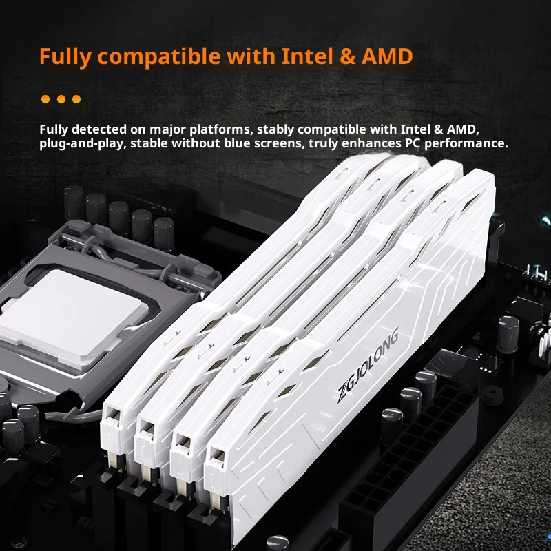베스트셀러 Zgjolong DDR4 고성능 메모리 램 32GB 16GB x2 3200MHz 3600MHz 하이닉스 칩 XMP 히트싱크 데스크탑 PC용