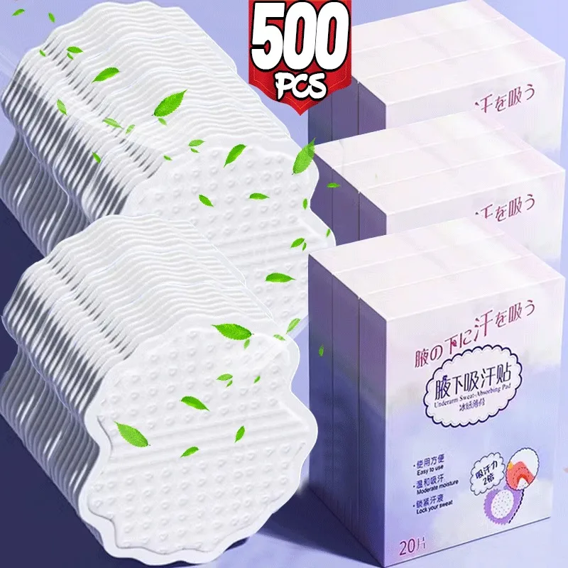 Disposable Underarm Armpit Sweat Pads 10/500Pcs