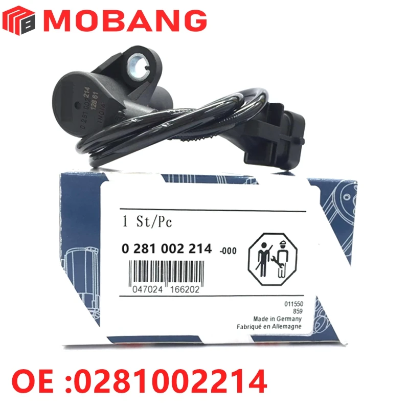 

0281002214 Original box OEM Brand New Crankshaft Position Sensor for G-M C-hevrolett B-lazer S10 C-olorado M-ahindra