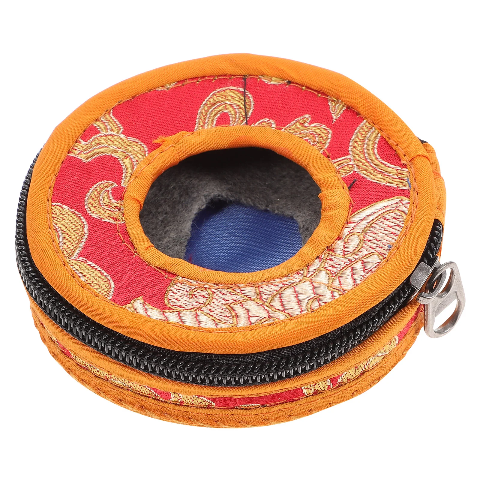

Nepal Meditation Bell Storage Pouch Hand Bell Packing Case Nepal Meditation Bell Sleeve Pull-out Packaging Box Lock Ring