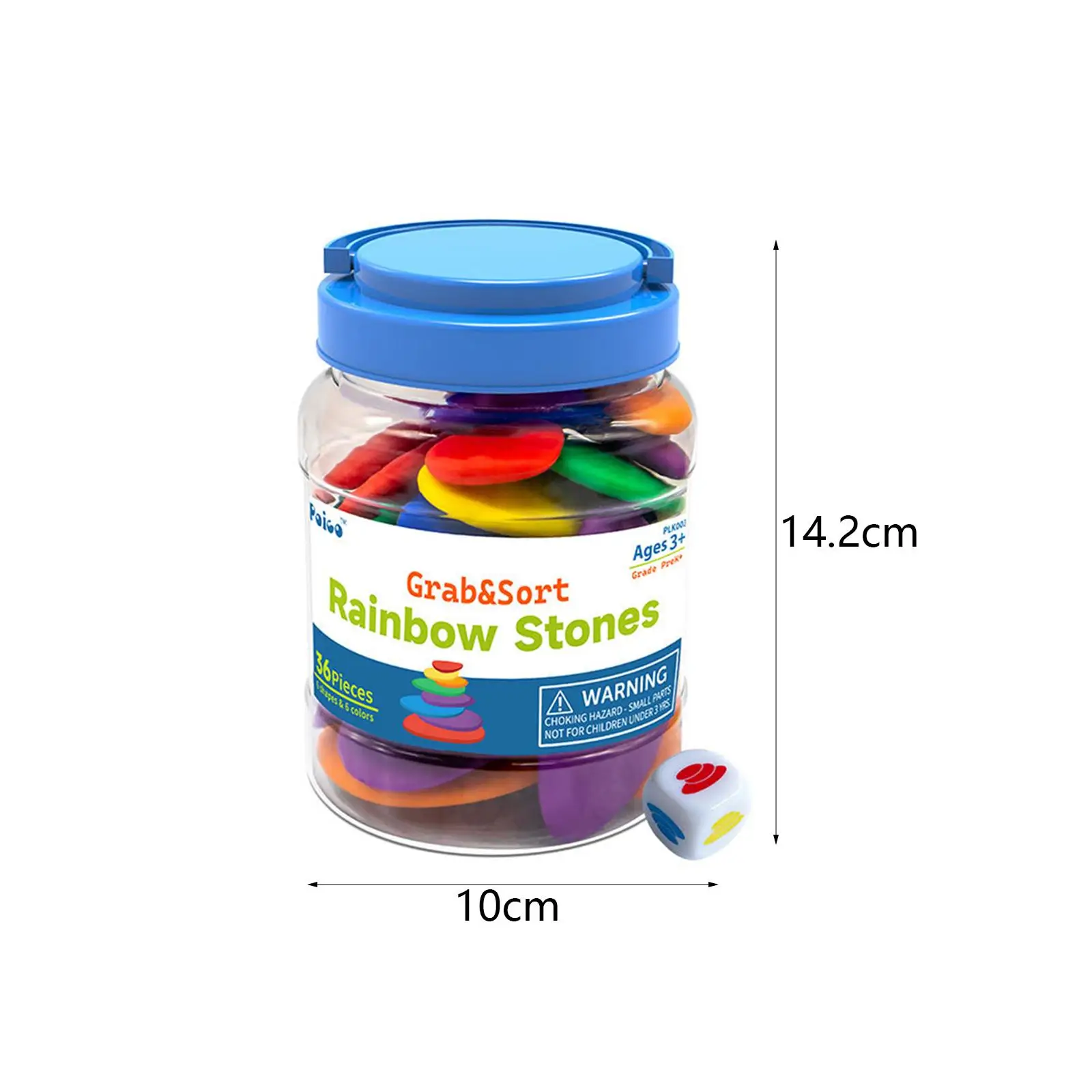 Blocks jar. Blocks jar