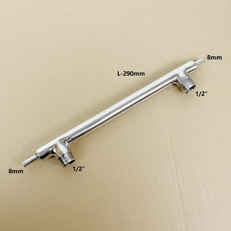 &Phi;19mm Condenser Reflux Dephlegmator With1/2" Male Thread Rectification Module,Reflux Column,Distillation,SS304