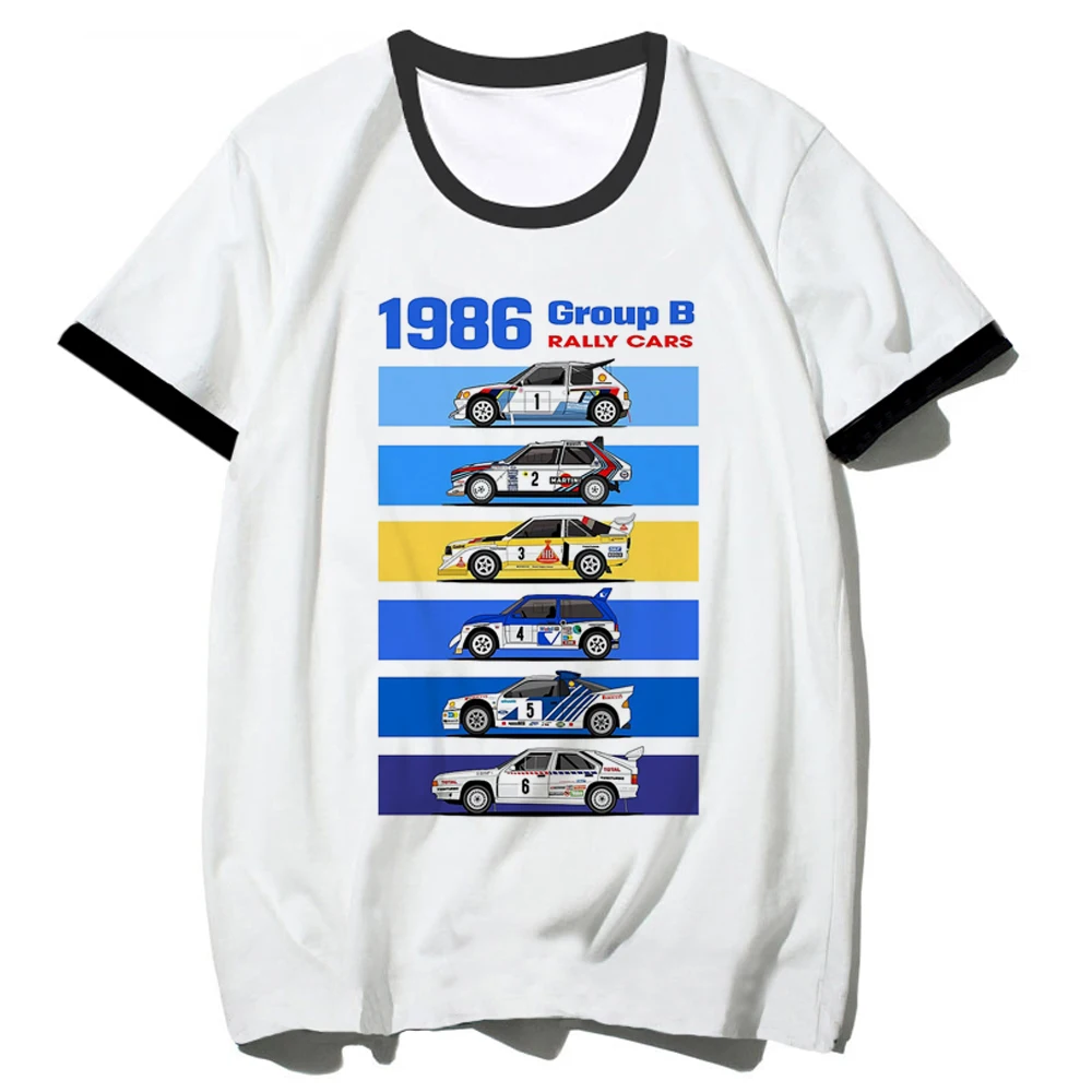 Wrc Tshirt Donna Graphic Funny Summer Tshirt Girl Comic Streetwear Abbigliamento