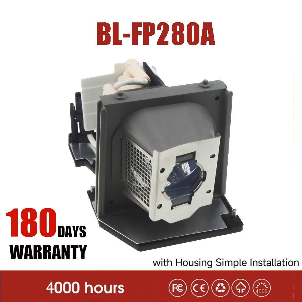 

Replacement BL-FP280A Lamp Projector For Optoma TWR1693 TX774 TXR774 BL-FU280A Bulb With Housing BL-FU280A Projectors Access