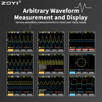 ZOYI Color screen ZT-703s dual-channel oscilloscope 50MHz high-precision multi-function three-in-one multimeter signal generator 2
