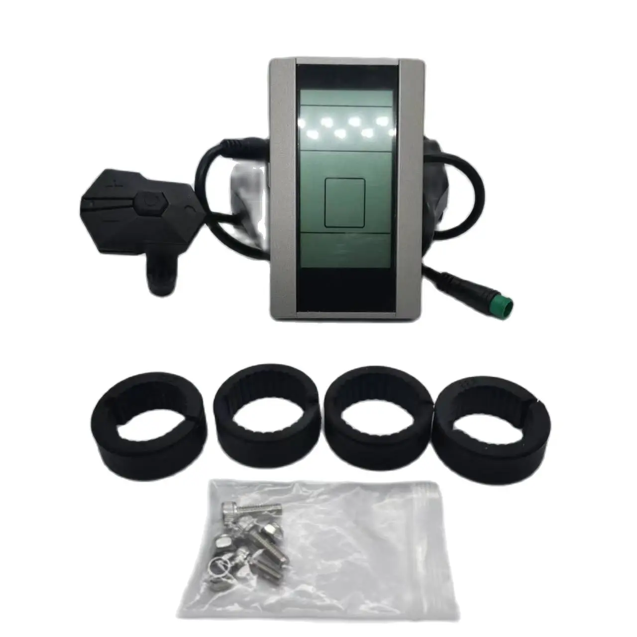 LCD-display voor e-bike, lcd-display 800S met real-time snelheidsweergave, compatibel met BAFANG-controller voor het wijzigen van de elektrische fiets